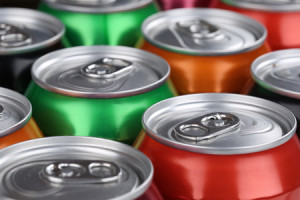 29812967 - drinks like cola, beer and lemonade in cans